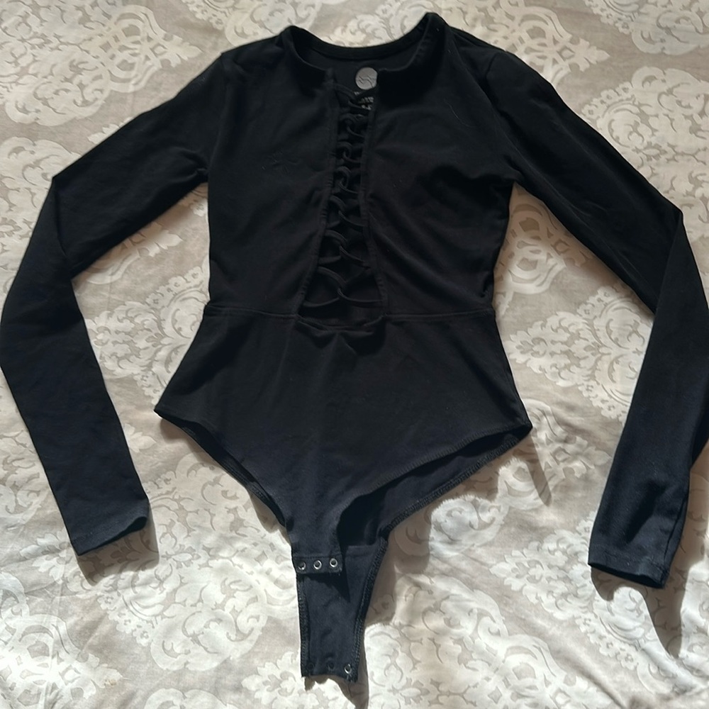 Without Walls black bodysuit